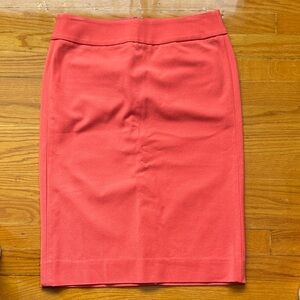 NWT Banana Republic Coral Pencil Skirt
